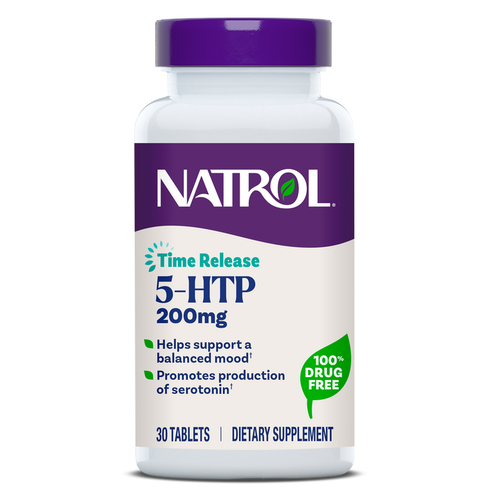 5-HTP Mood & Stress Time Release Tablets - 200mg