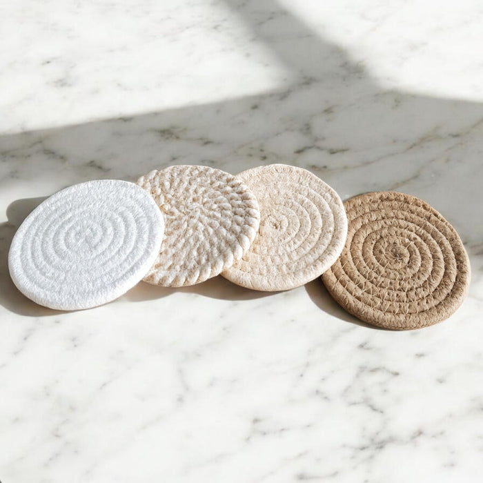 Aeris Home – Woven Coaster Set