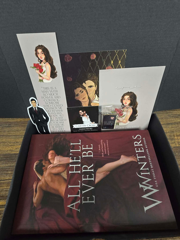 All He’ll Ever Be Collector’s Art Box | Limited Edition Romance Book Box