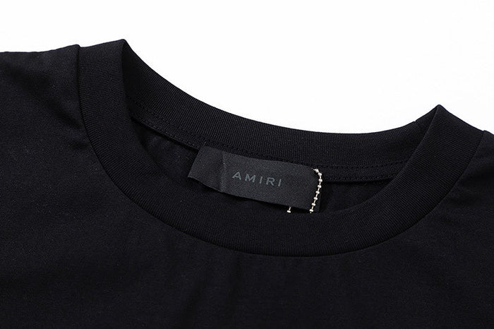 AMIRI Logo-Embroidered Wool-Blend T-shirt