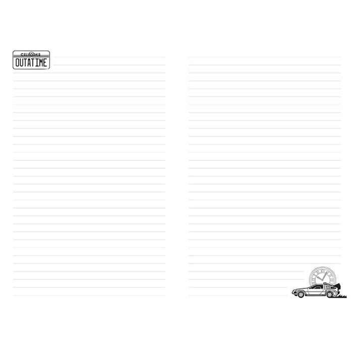 Back to the Future: Time Machine Hardcover Journal