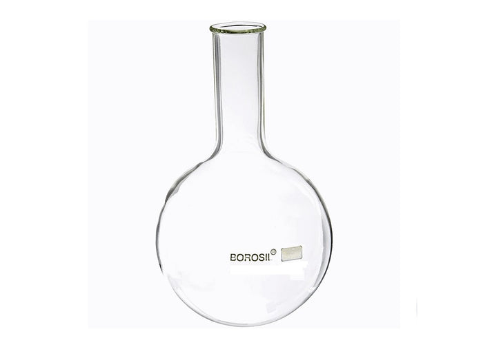 Borosil® Flasks, Boiling, Round Bottom, Ground Glass Neck, 50mL, 19/26, CS/5 | img_1 | Foxx Life Sciences Global | shopfls.com