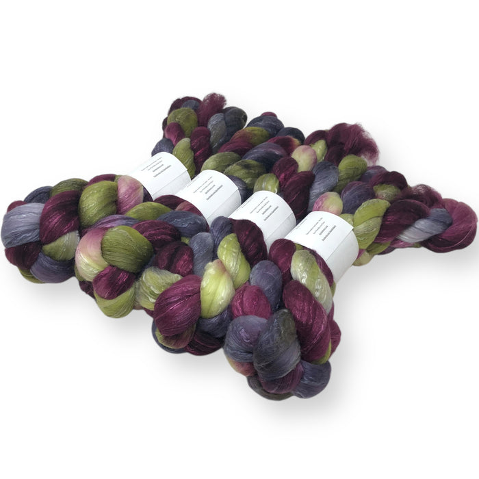 Briar Rose - US grown Fine Wool and Silk Top