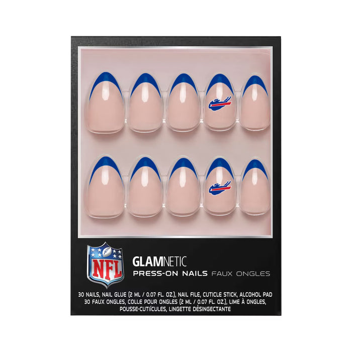 Buffalo Bills Glamnetic Press-on Nails - Molly + Kate