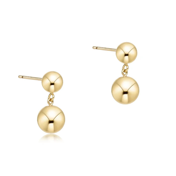 Classic 8mm Ball Drop Stud - Molly + Kate