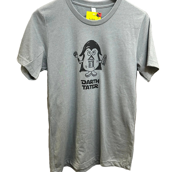 Darth Tater T-shirt, Eco Friendly Water based Inks