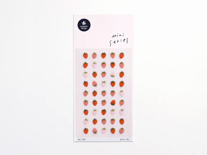 Deco.20 Strawberry Sticker Sheet 130