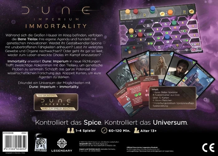 Dune: Imperium - Immortality - Noch mehr Strategie für Dune-Fans