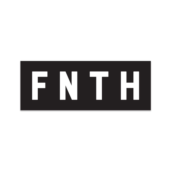 FNTH Bar Logo Black Sticker