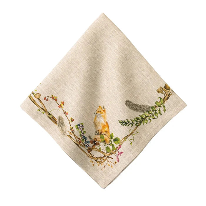 Forest Wallk Napkins with Animals
