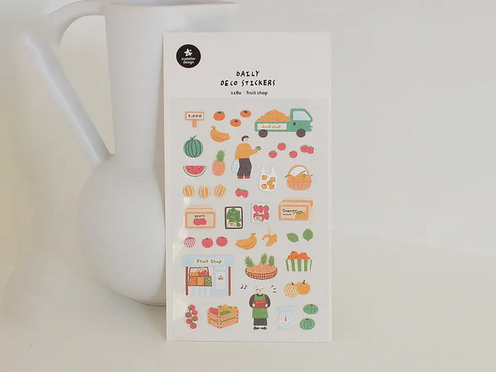 Fruit Shop Sticker Sheet 1180