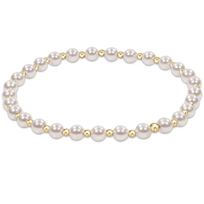 Grateful Pearl 3mm Bracelet - Molly + Kate