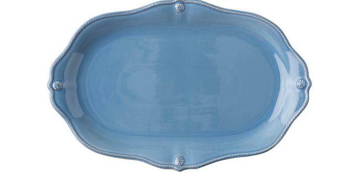 Juliska Berry and Thread 16" Platter Whitewash
