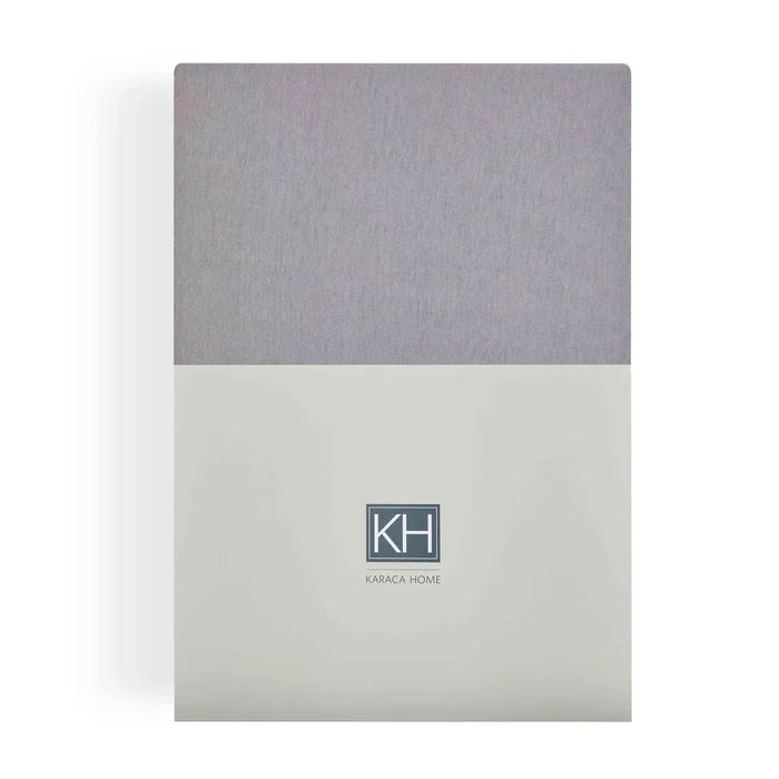 KH JERSEY FITTED SHE, 120X200+30 CM, GRİ
