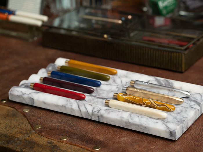 KOLO Tino Ballpoint Pen - Raw Aluminum