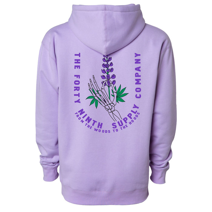 Lupine Lavender Hoodie