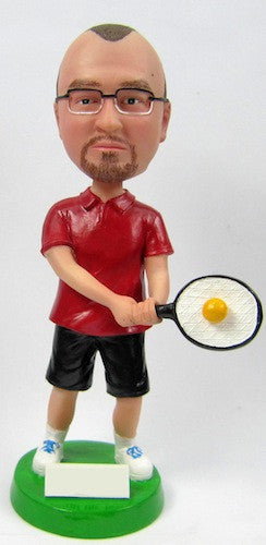 Male Tennis Player #4 - National Bobblehead HOF Store