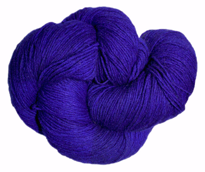 New Zealand Possum Yarn - Hand Dyed Violet