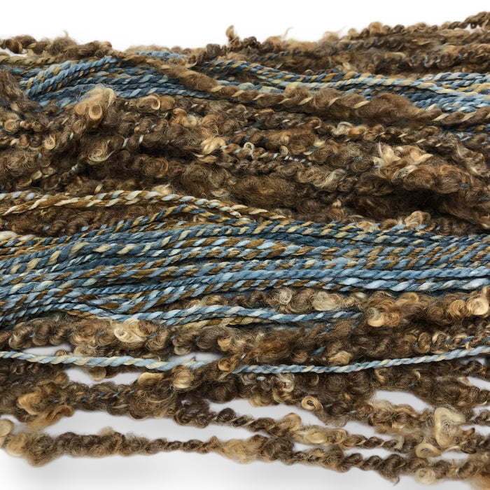 Odette - lockspun textured hand spun