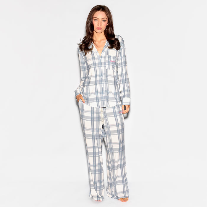 Pillow Talk Pant, womens lounge pant, front view - Slouch Potato Sunday Collection