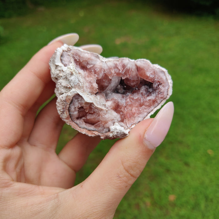 Pink Amethyst Geode (#J2)