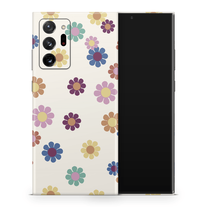 Rainbow Daisies Samsung Galaxy Note Decal Skins
