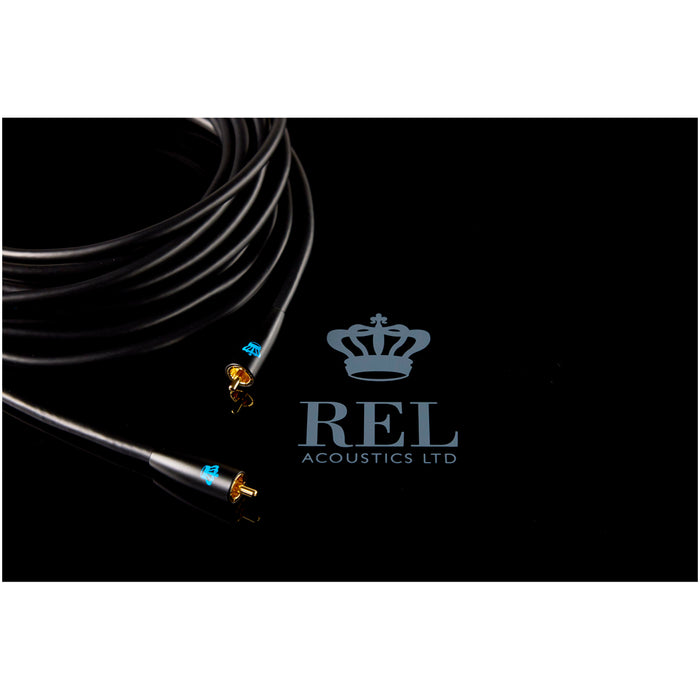 REL Commander .1/LFE 12 Metre Subwoofer Cable Black 12 Metre