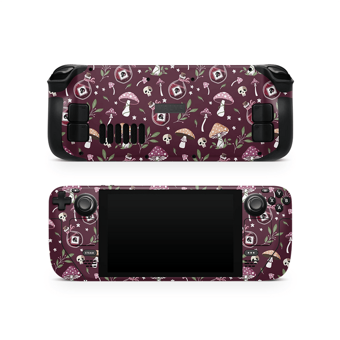 Scarlet Toxin Steam Deck LCD / OLED Decal Skin
