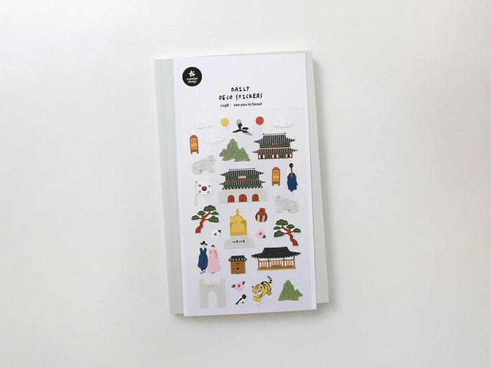 See You In Seoul Sticker Sheet 1198