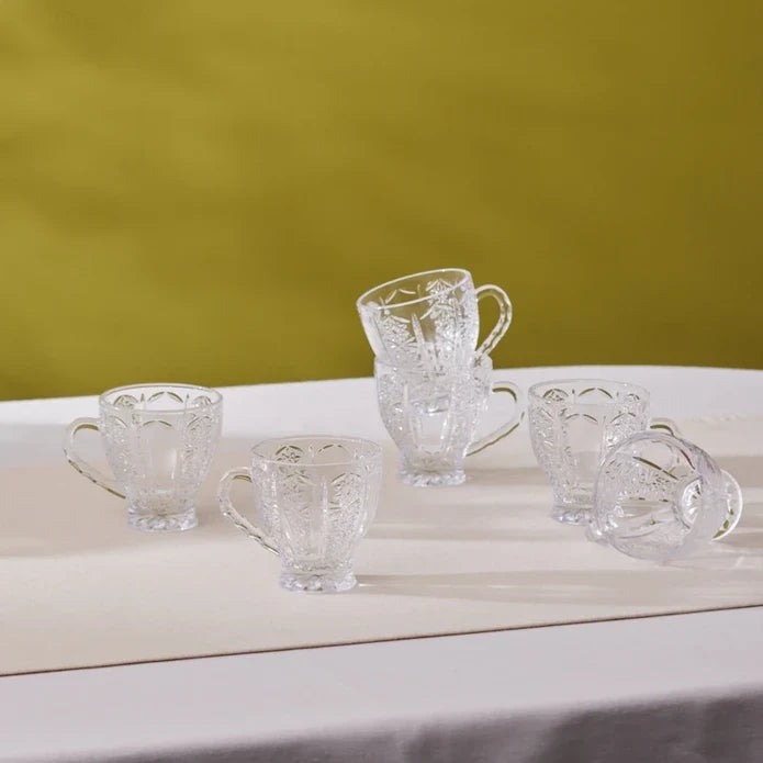 Service à Thé en Verre Karaca Seda Pour 6 Personnes, 180 ml