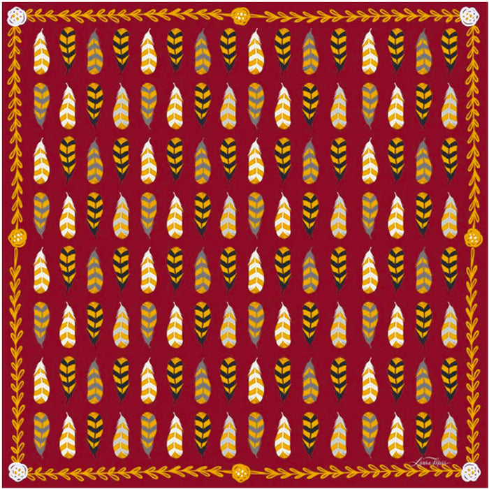 Spirit Feather Bandana Scarf (Va Tech Hokies)