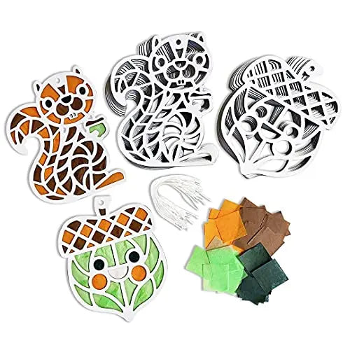 DIY Suncatcher Paper Crafts 24 Pieces Per Pack KIPP BROTHERS