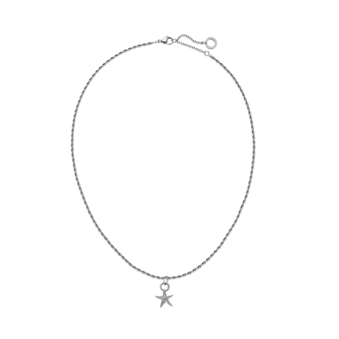 Starfish Charm Silber