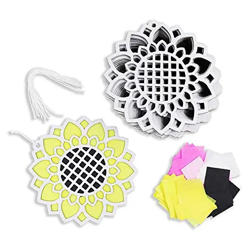 DIY Suncatcher Paper Crafts 24 Pieces Per Pack KIPP BROTHERS