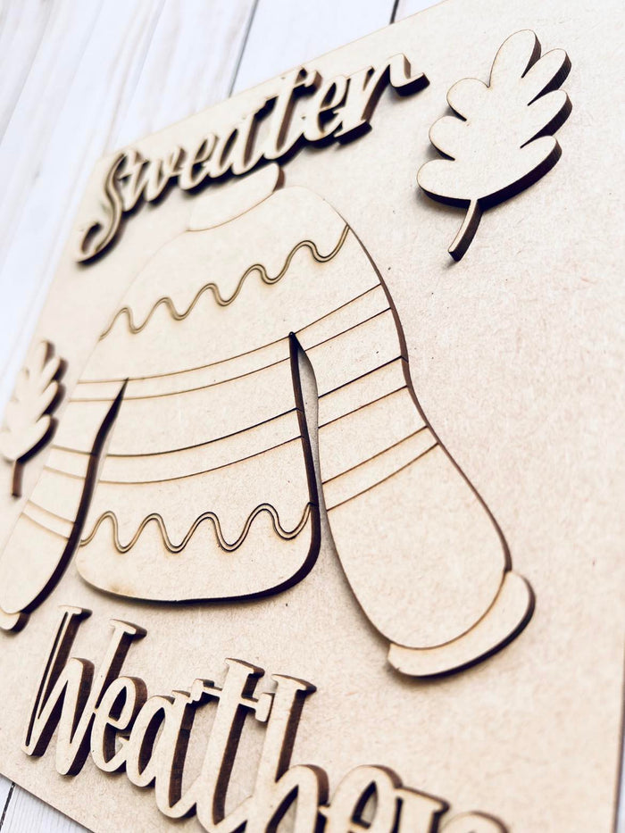 Sweater Weather - New Creations By Kid's Ready to Paint Kit