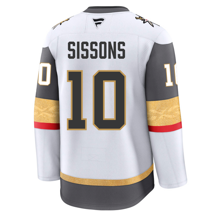 Vegas Golden Knights Fanatics Premium #10 Colton Sissons Jersey - Vegas Team Store