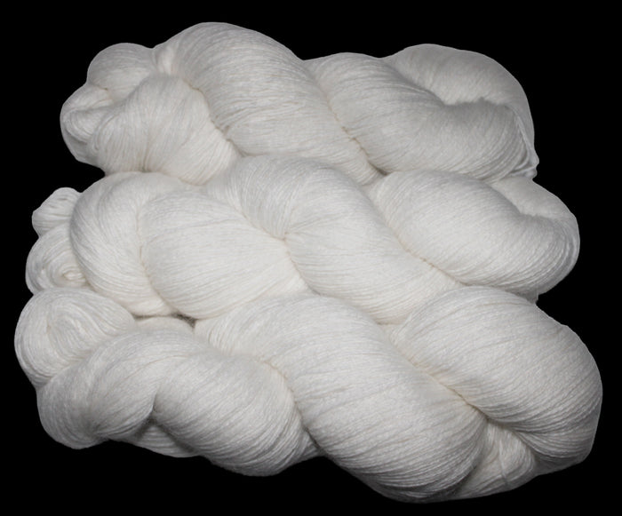White Angora Polymide (80/20)