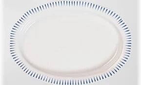 17-inch Sitio Stripe Serving Platter