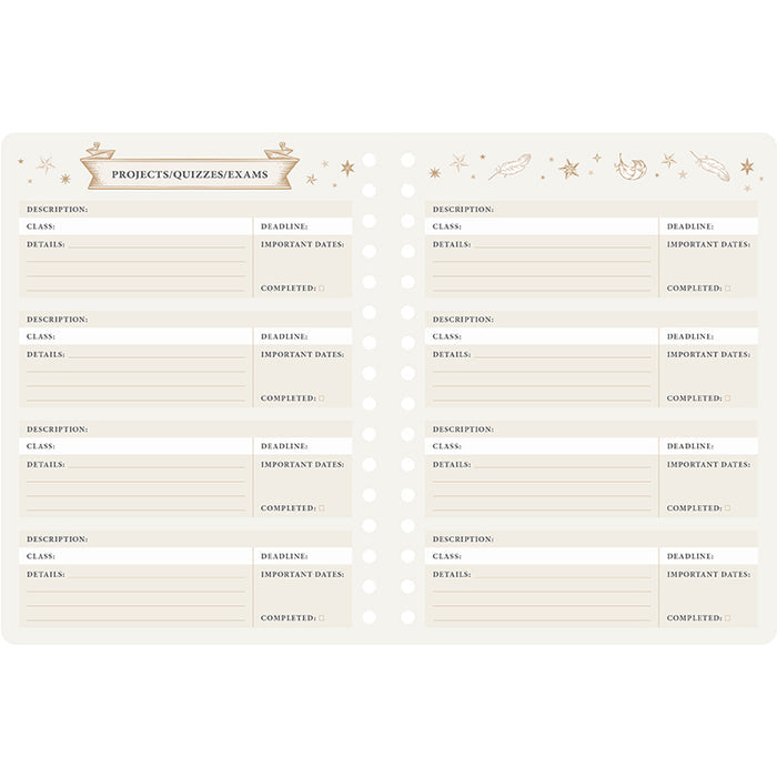 2025-2026 Harry Potter: Hogwarts Student Planner