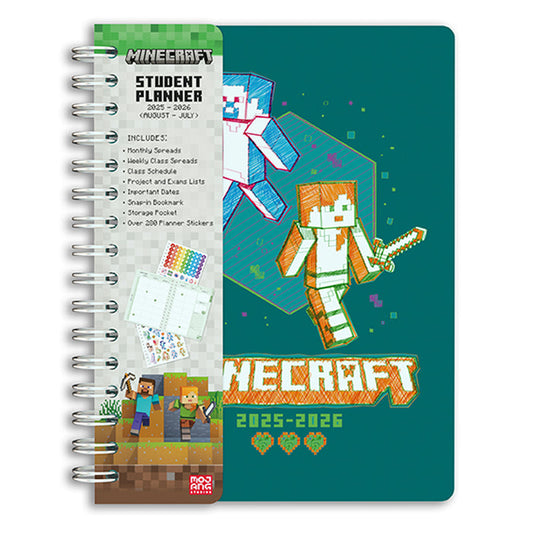 2025-2026 Minecraft Mobs Student Planner