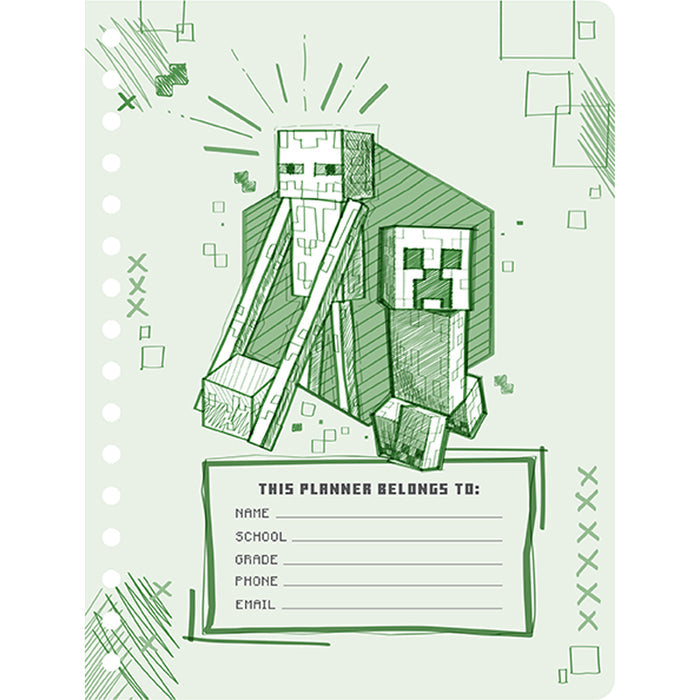 2025-2026 Minecraft Mobs Student Planner