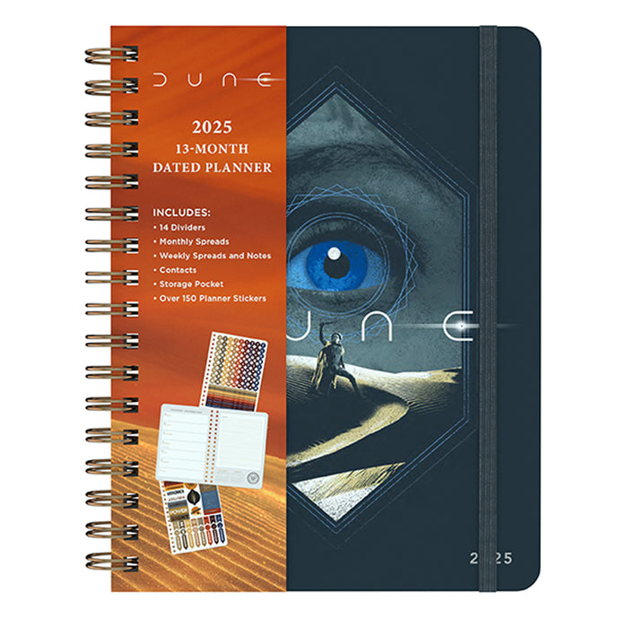 2025 Dune: Part 2 13-Month Weekly Planner