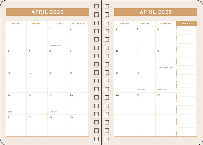 2025 Yellowstone: The Dutton Ranch 13-Month Weekly Planner