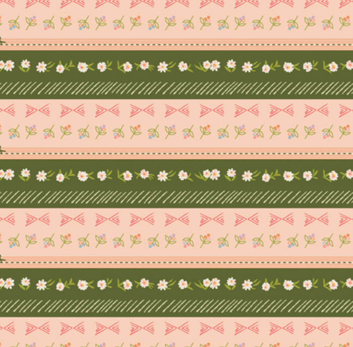2026 Apple Cider Stars Block of the Month Binding Fabric