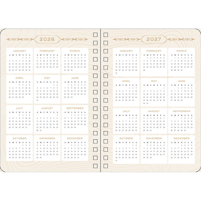 2026 Dune 13-Month Weekly Planner