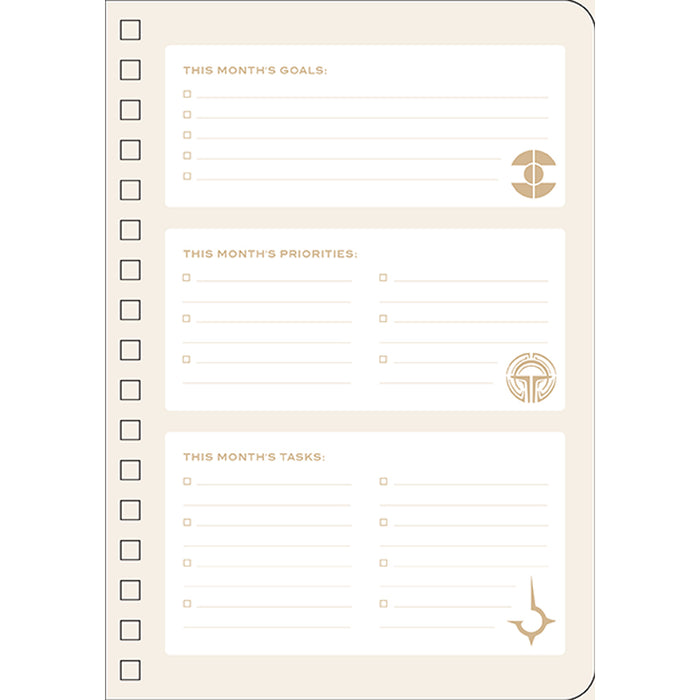 2026 Dune 13-Month Weekly Planner