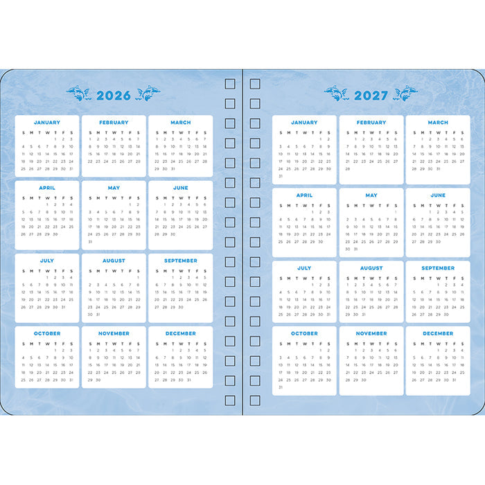 2026 Shark Week 13-Month Weekly Planner