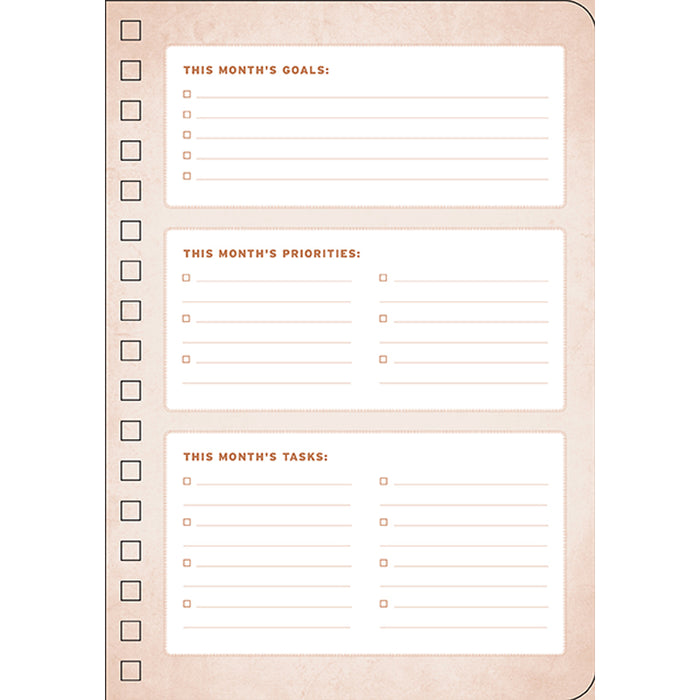 2026 Yellowstone: The Dutton Ranch 13-Month Weekly Planner