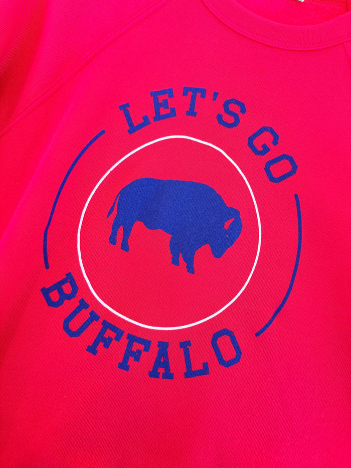 Vintage Buffalo Crewneck - Red