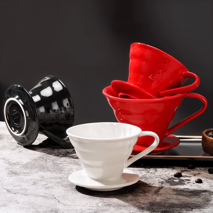 Aeris Home – Ceramic Pour Over Coffee Dripper